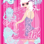 フリーマガジンAg9月一周年号イラスト