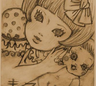 ガールズ展ラフ画像