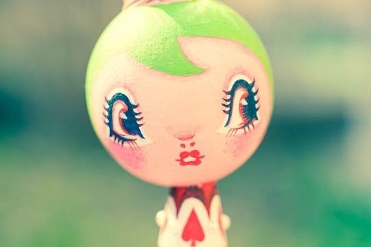 オリジナルこけし[コケッチュ] 2012年制作