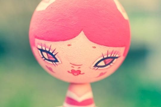 オリジナルこけし[コケッチュ] 2012年制作