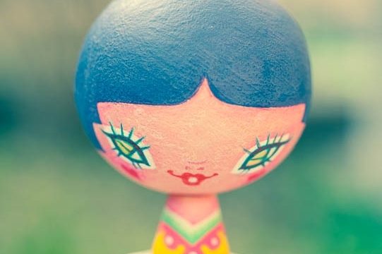 オリジナルこけし[コケッチュ] 2012年制作